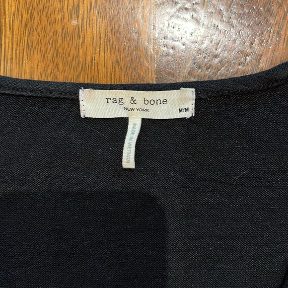 Rag & bone black V neck sweater - Picture 3 of 3